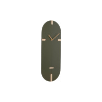 Nástenné hodiny Oxford Oval Karlsson KA6151GR, 20cm